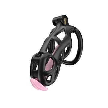 Black Cobra Standard Chastity Kit With Urethral